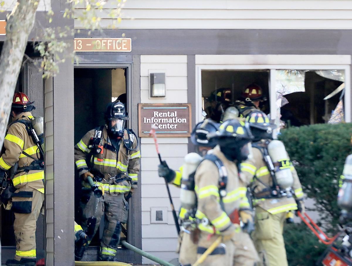 Rental office burns, but rest of South Side apartment building saved by Madison fire crews